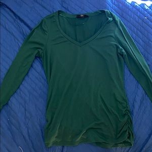 Green shirt